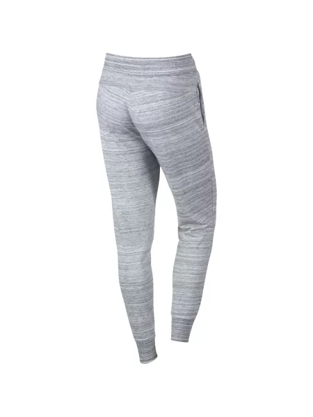 Trčanje majica s kapuljačom Nike od velura visoki struk crna