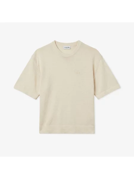 Блузка Lacoste бежевая