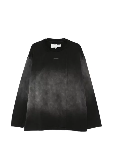 Lung tricou Feng Chen Wang negru