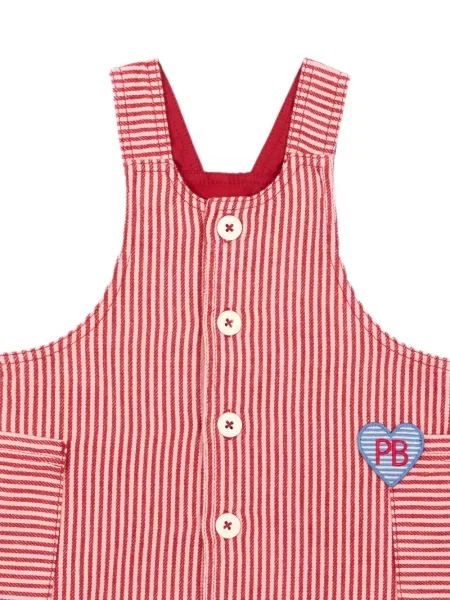 Sukienka dziecięca Petit Bateau czerwona