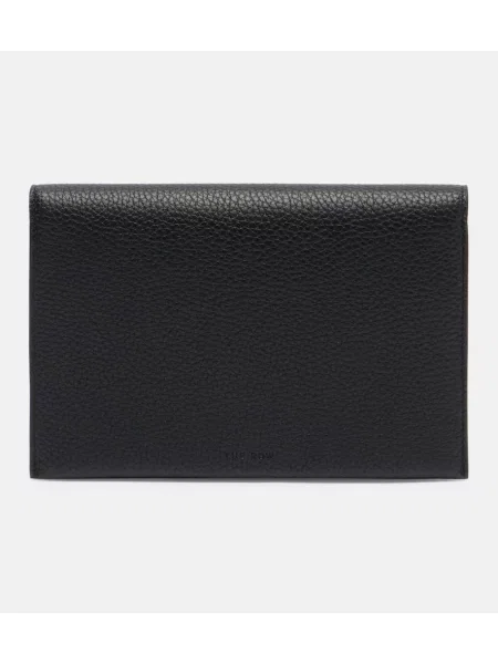 Portofel The Row din piele negru