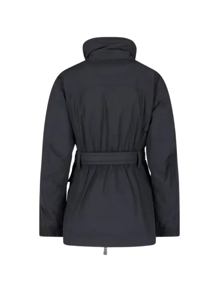 Cu centură geacă de schi Moncler Grenoble negru