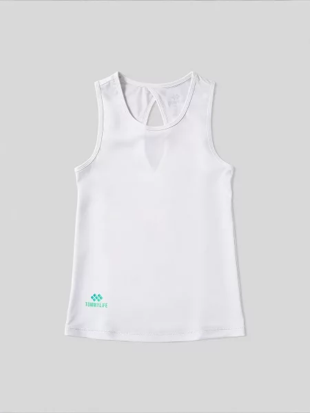 Sportovní top Tommy Life bílý