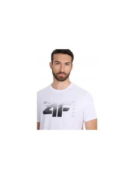 Majica 4f kratki rukavi bijela