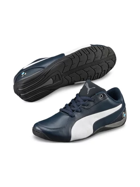 Sneakersy dziecięce Puma BMW białe