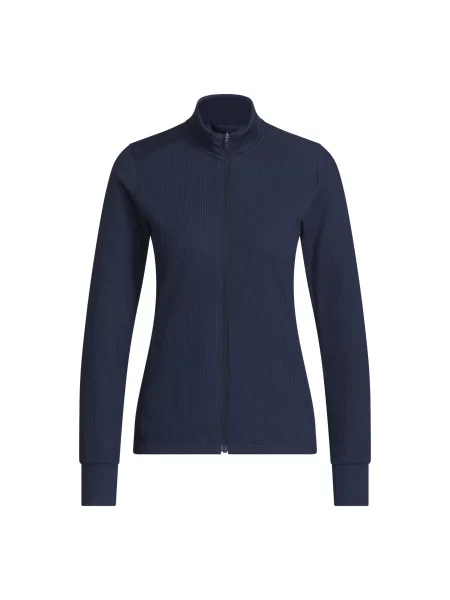 ADIDAS PERFORMANCE Jakna za vježbanje PERFORMANCE TEXTURE FULL ZIP noćno plava