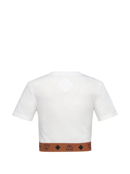Decupat tricou Mcm alb