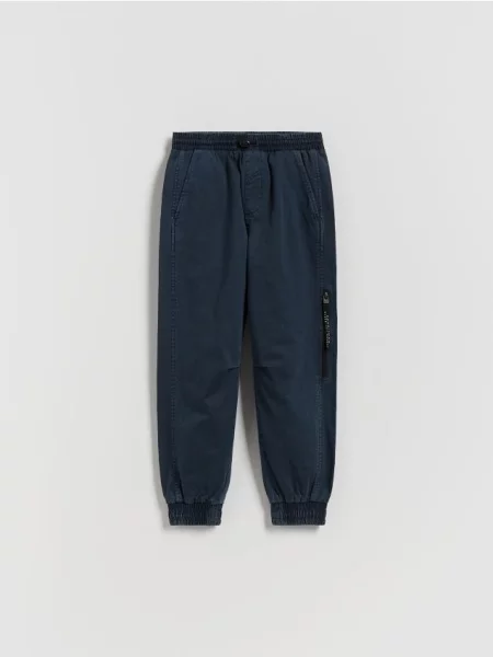 Reserved Pantaloni jogger din bleumarin