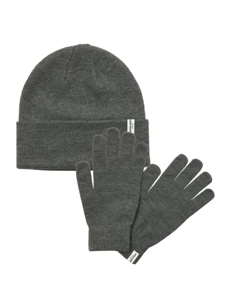 JACK & JONES Căciulă JACCOOPER închis gri