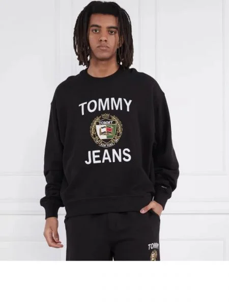 Tommy Jeans Hanorac TJM BOXY negru