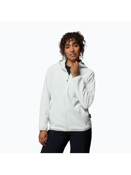Bluză fleece pentru femei Columbia Pacific Arch Hooded Full Zip Fleece tea light