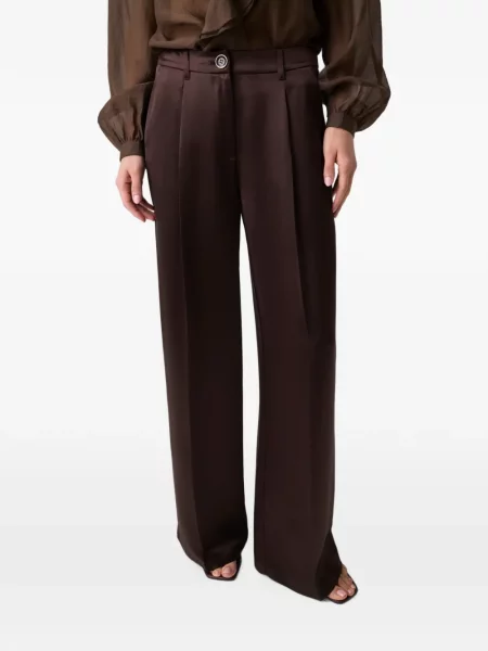 Cu centură pantaloni Guess maro