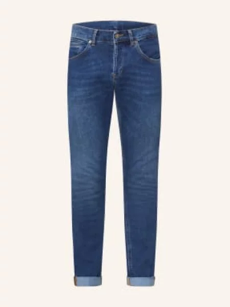 Dondup Dżinsy George Skinny Fit blau niebieskie
