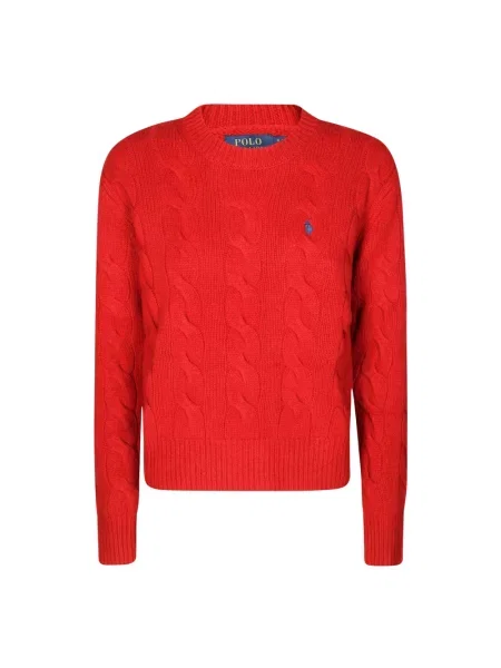 Sweter Ralph Lauren z kaszmiru czerwony