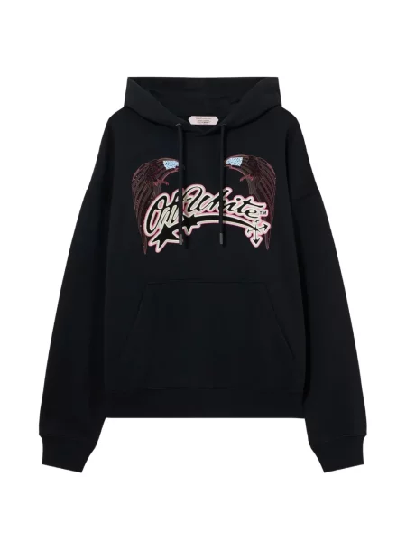 Hanorac cu glugă Off-white alb