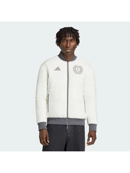 Adidas Kurtka Mercedes Amg Petronas Formula 1 Team Silver Arrows Icon Dwustronna weiss biała