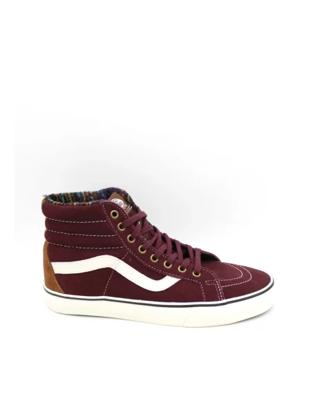 Sneakersy Vans zamszowe brązowe