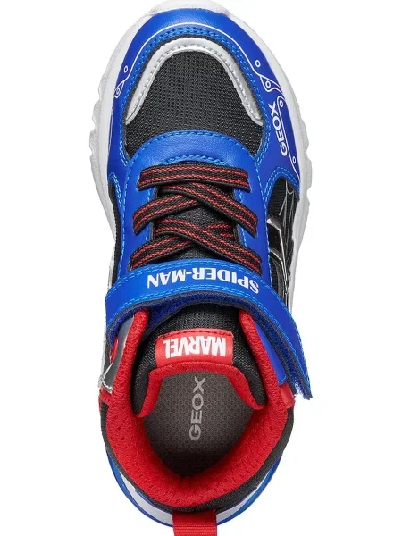 Geox CIBERDRON Spiderman маратонки за деца синьо