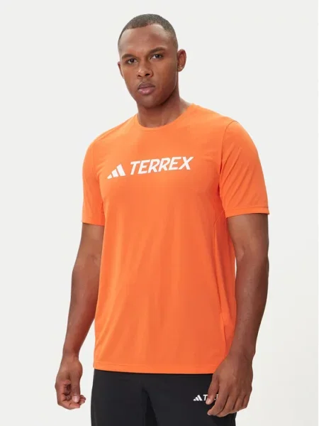 Adidas Majica Terrex Multi Climacool Logo Tech oranžna
