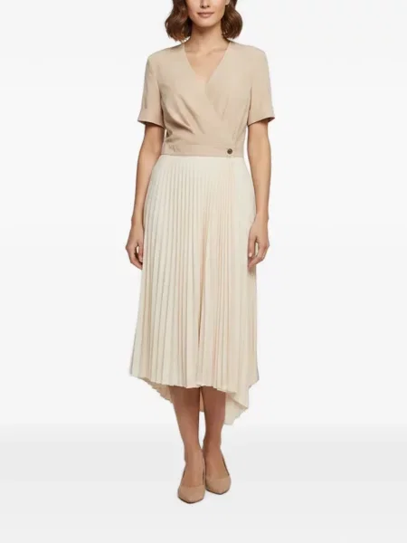 Rochie midi Sandro plic