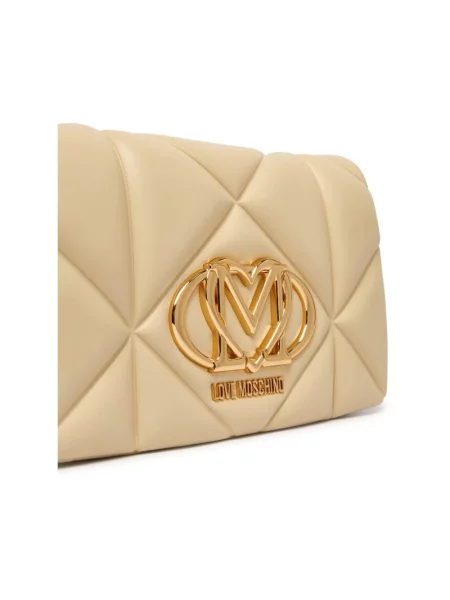 Torebka Love Moschino beżowa