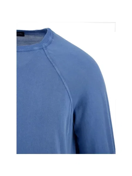 Bluza Drumohr z dżerseju niebieska