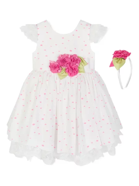 Sukienka dziecięca Dress & Fleur biała
