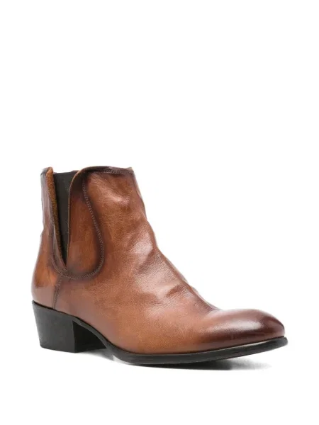 Botine chelsea Sturlini Firenze din piele maro