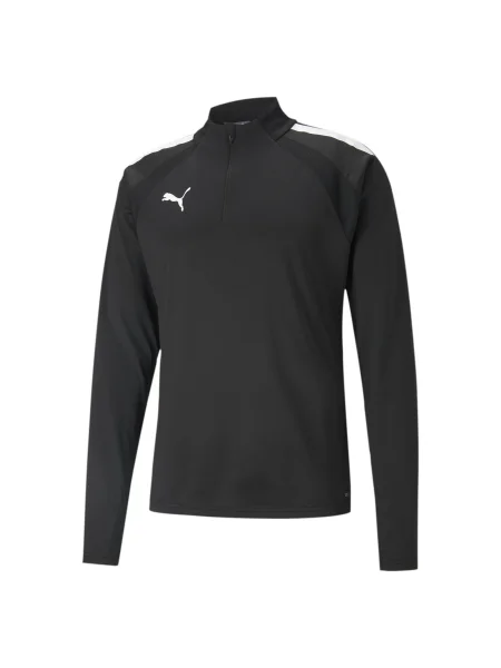 PUMA Športna majica Team Liga črna bela