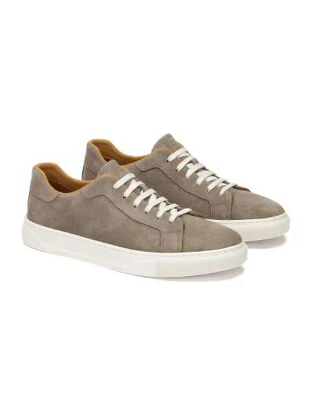 Sneakersy Kazar zamszowe beżowe