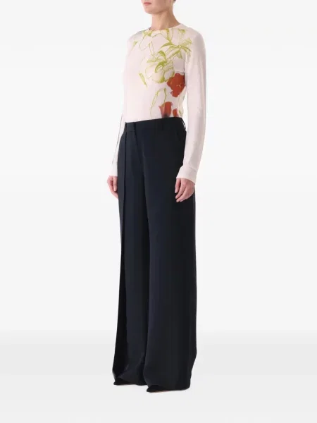 Pulover Jason Wu Collection cu model floral cu imagine