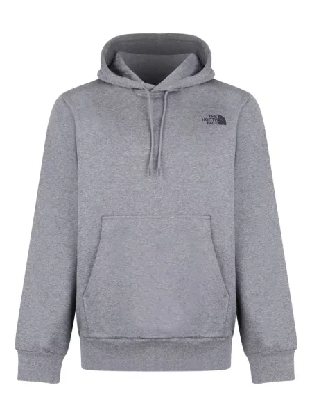 Hanorac cu glugă The North Face cu imagine gri