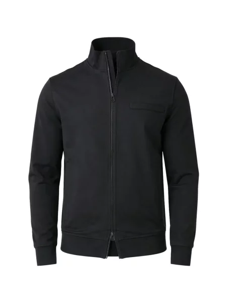 Geacă Patrick Assaraf alergare stretch negru