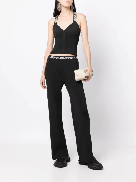 Kelnės Off-white balta