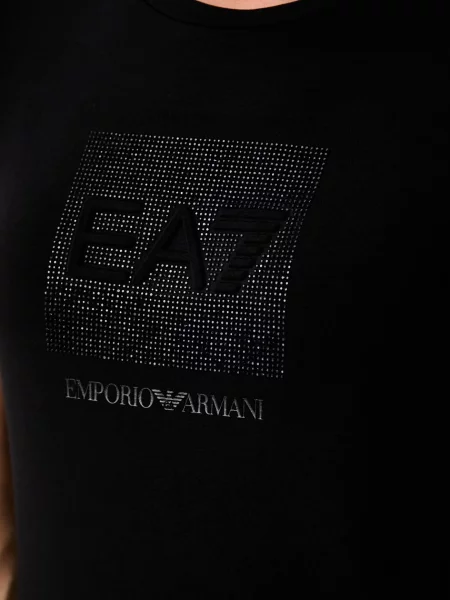 Póló Ea7 Emporio Armani fekete