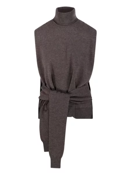 Top Róhe wiązany szary