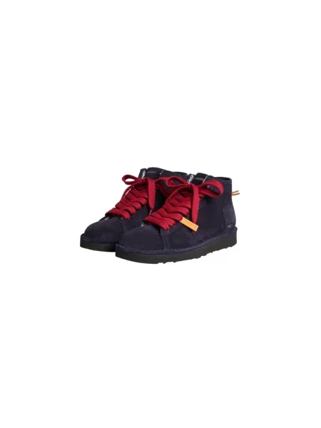 Sneakersy Panchic skórzane niebieskie