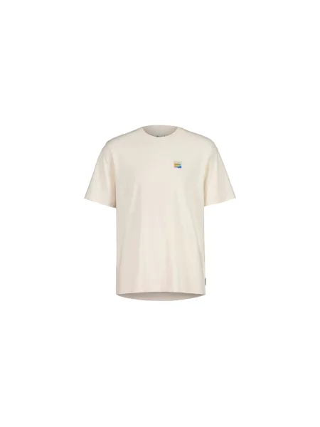 Maloja ColvM. Mężczyźni Koszulki Maloja Krem Size: M