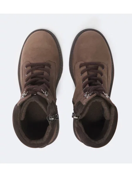 Botine Bogner din piele maro