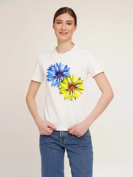 Футболка Lawa белая