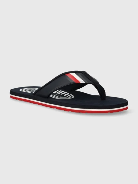Olcsóbban. Férfi Tommy Hilfiger Rwb párnázott strandszandál desert sky flip flopok. Méret: 41 EU kék