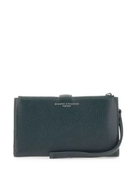 Portofel Gianni Chiarini din piele verde