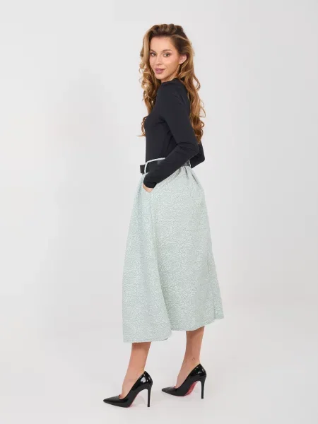 Spódnica midi Rue Paris do kolan