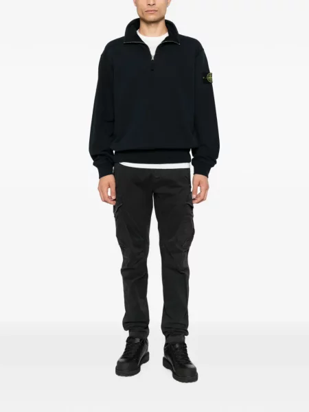 Megztinis Stone Island akmenys juoda