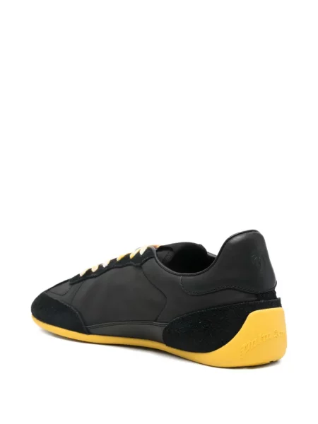 Sneakerși Palm Angels din piele negru