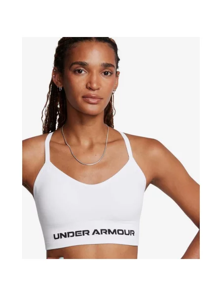 Biustonosz sportowy Under Armour Vanish Seamless Low XS biały