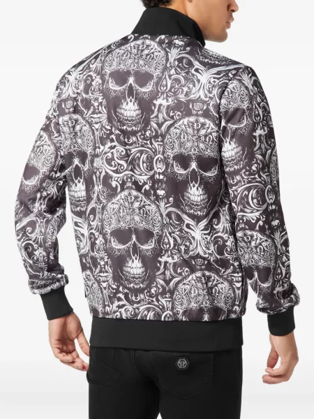 Geacă Philipp Plein cu imagine negru