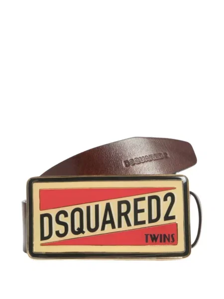 Curea Dsquared2 cu autograf maro