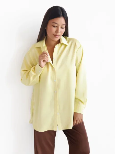 Сатинова Блуза Lilove жовтий