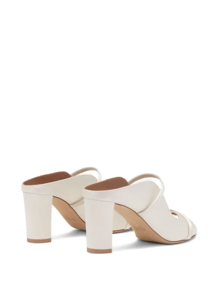 Sandale Malone Souliers din satin alb